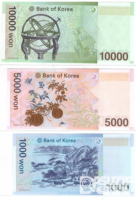 한국은행 바 10000원, 마 5000원, 다 1000원권 세쌍둥이번호세트/ 완전미사용품