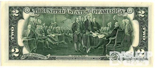 2013년-B 미국 행운의 2달러 / 완전미사용품