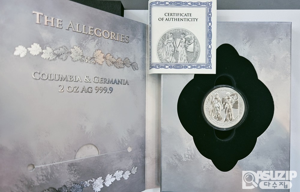 은화: (독일) 콜럼비아&게르마니아 2온즈 (액면: 10마르크) 은화