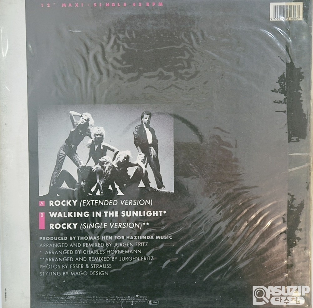 1988년 그룹 The Winners의 싱글 앨범 'Rocky'