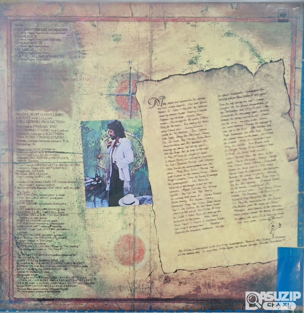 1982년 Bertie Higgins의 'Just Another Day in Paradise'