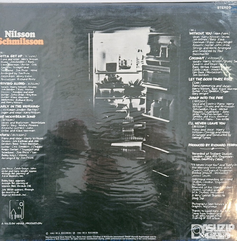 1971년 미국의 싱어송라이터 **해리 닐슨(Harry Nilsson)**의 7번째 스튜디오 앨범