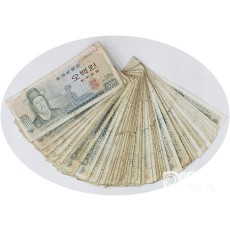 1973년 다 500원권(이순신) 46장 일괄 / 보품전후