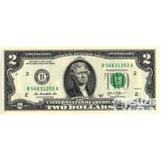 2013년-B 미국 행운의 2달러 / 완전미사용품