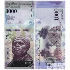 2017년 베네수엘라 1000볼리바르 / 미사용품