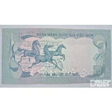 누드 지폐: 1960~70년대 베트남 동물지폐(말) 50동