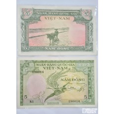 누드 지폐: 1955년 베트남지폐  5동