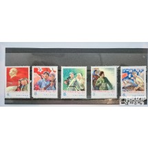 우표: 매우 귀한 1977년 중국 인민해방군 창건 50주년 기념우표 5종