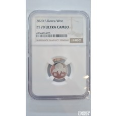 그레이딩 주화: 2020년 프루프 1주 NGC 70 등급