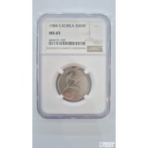 그레이딩 주화: 1984년 500주 NGC  65등급
