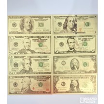 미국 금박 달러 8종세트