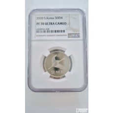 그레이딩 주화: 2020년 프루프 500주 NGC 70등급