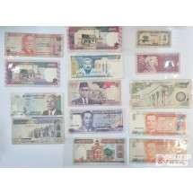 세계 사용제 지폐 모음
