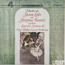 1966년 Leopold Stokowski의 Tchaikovsky: Swan Lake & Sleeping Beauty Selections 음반