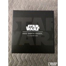 뉴질랜드 조폐국(New Zealand Mint)에서 발행한 스타워즈 다스 베이더 3온스 은화(2022년형)
